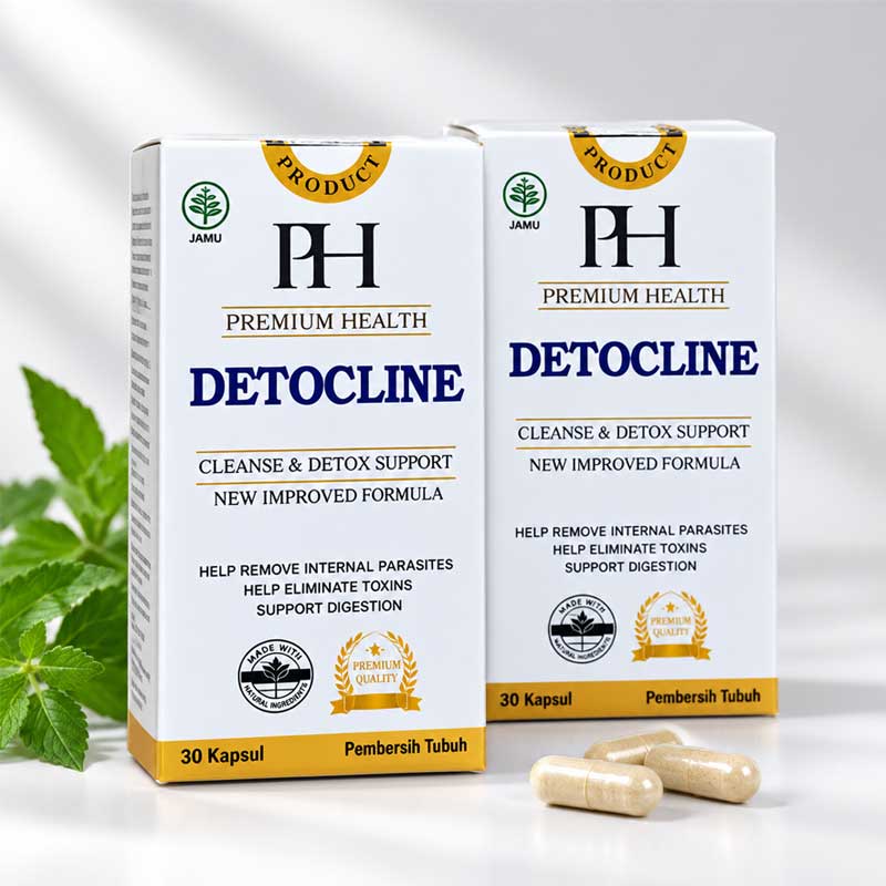 Detocline Obat Herbal Parasit & Cacing